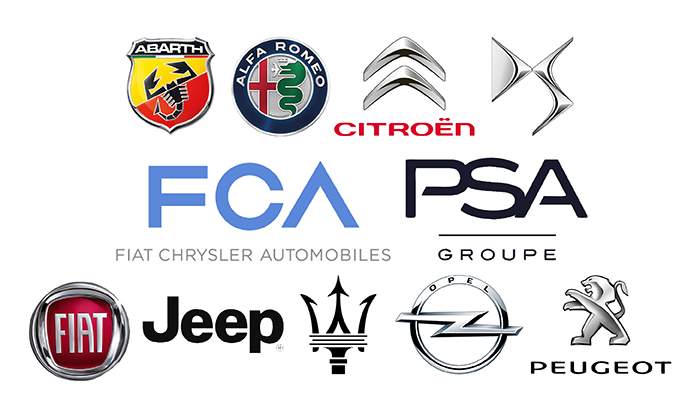 Antes de fin de año se haría la fusión entre Fiat-Chrysler y Peugeot-Citroën